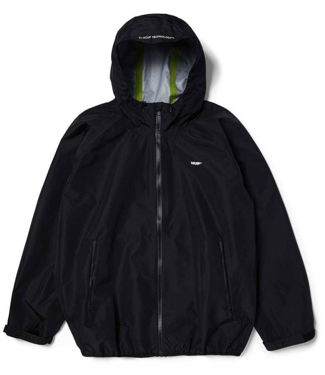 HUF Rainier Shell Jacket - Black