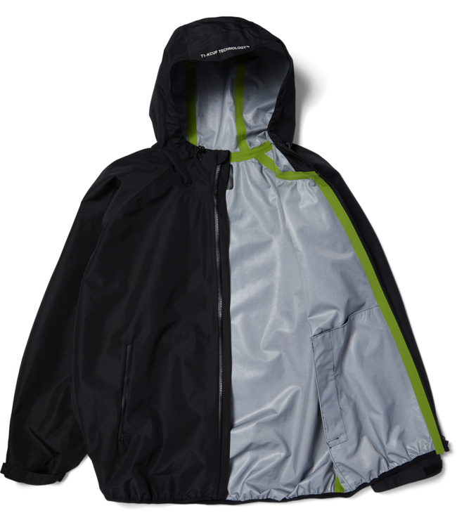 HUF Rainier Shell Jacket - Black