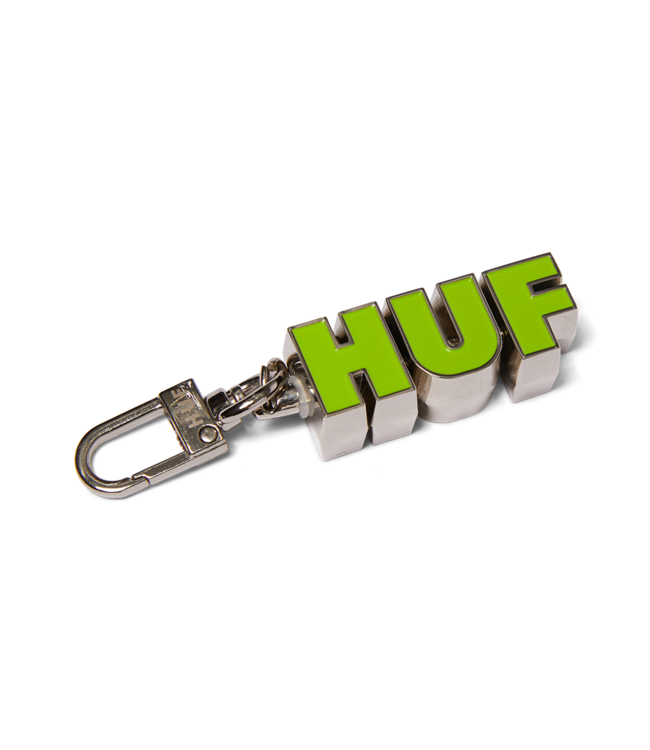 HUF Huf Swivel Keychain - Silver