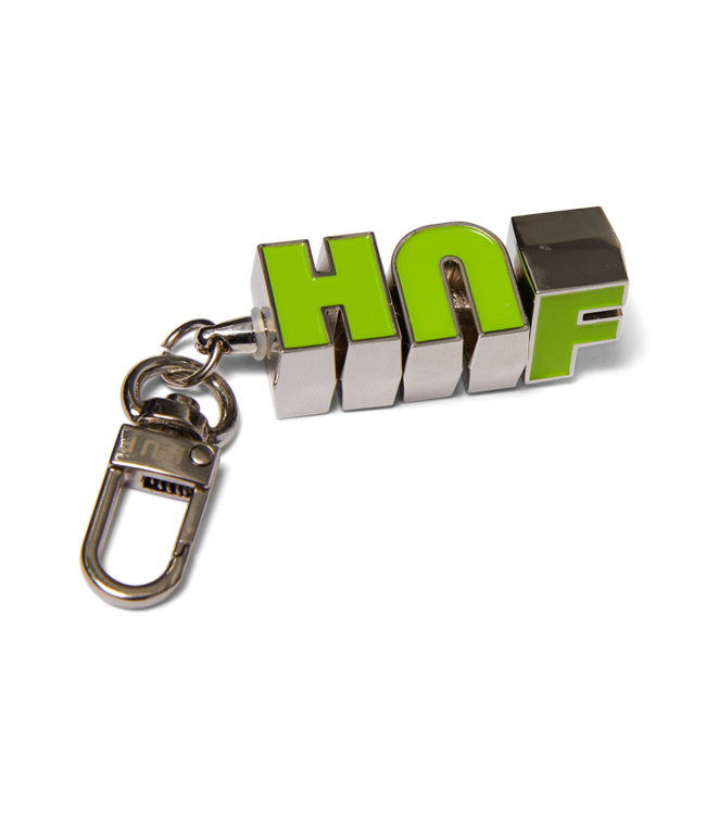 HUF Huf Swivel Keychain - Silver