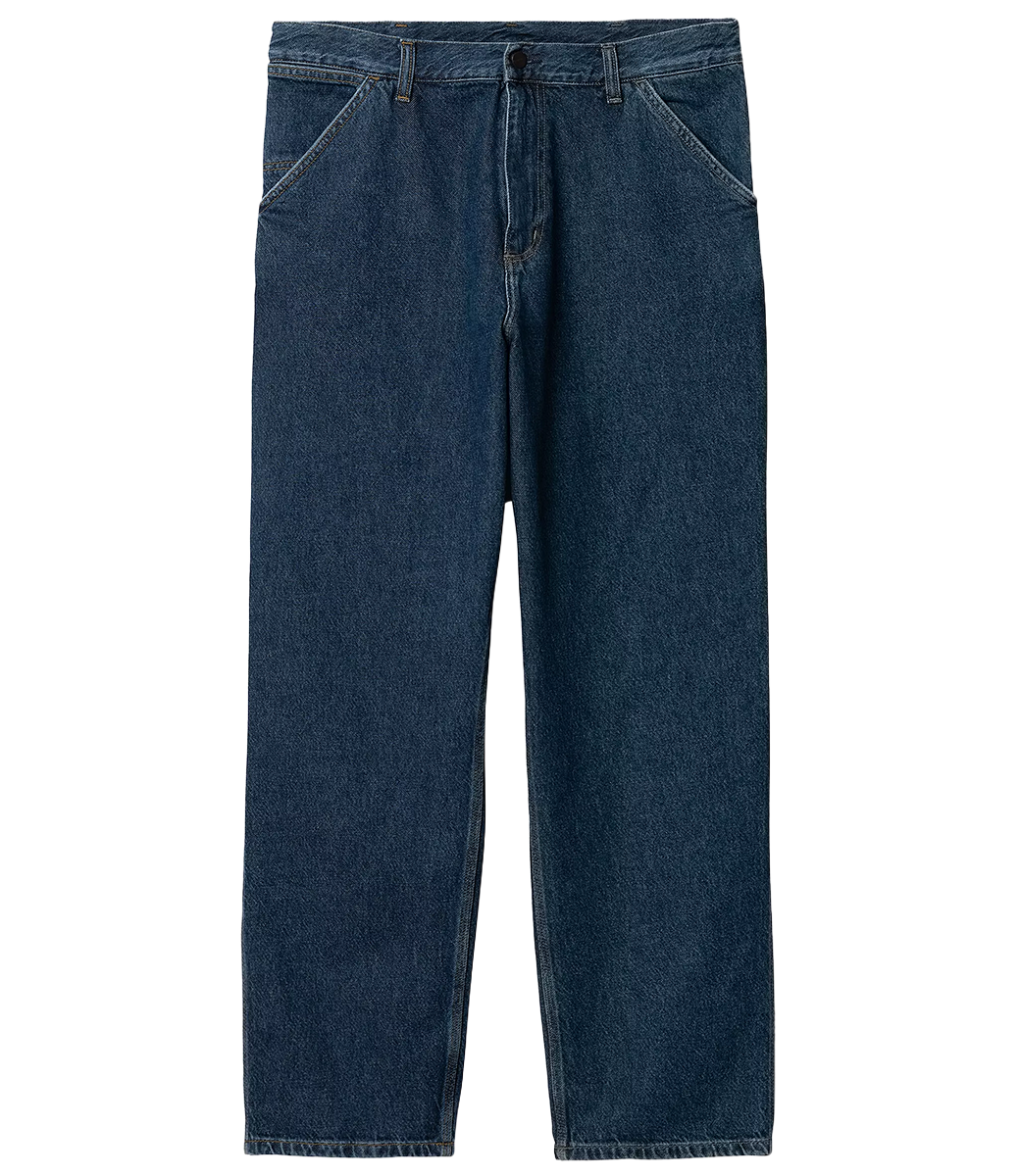CARHARTT WIP Single Knee Pant - Blue/Stone Washed