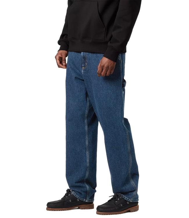 CARHARTT WIP Single Knee Pant - Blue/Stone Washed