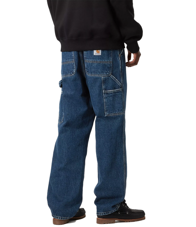 CARHARTT WIP Single Knee Pant - Blue/Stone Washed