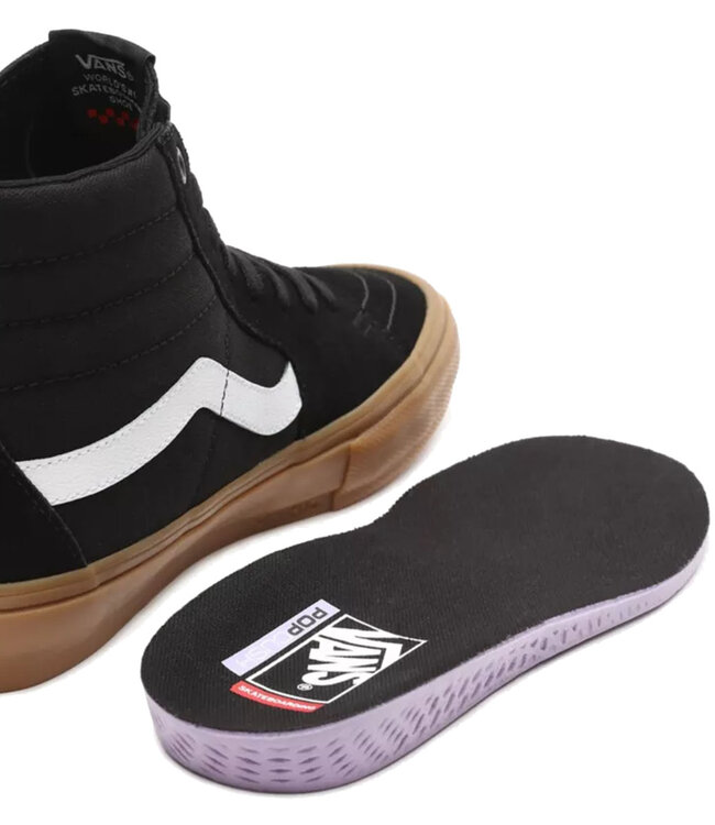 VANS Skate Sk8-Hi - Black/Gum