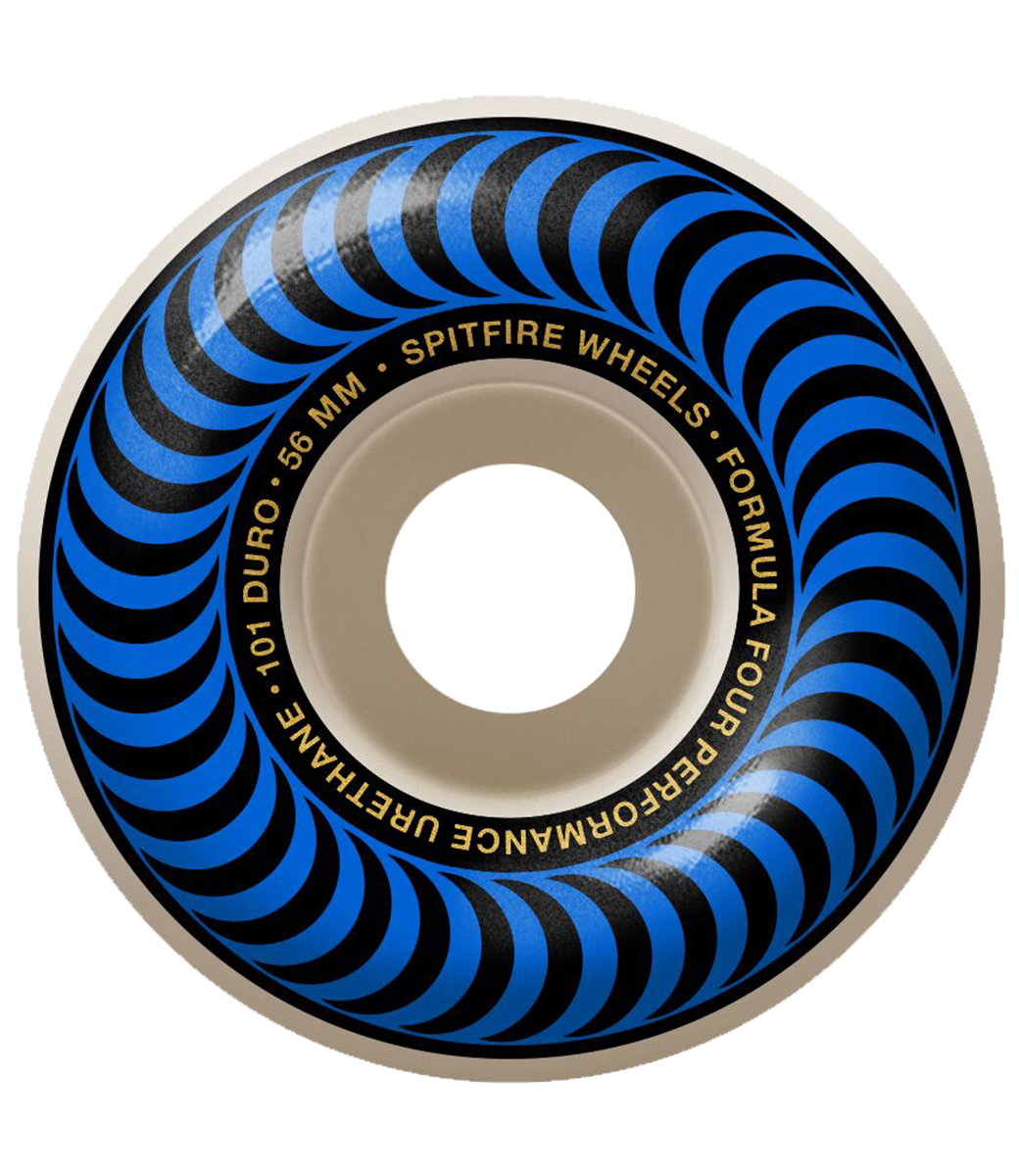 SPITFIRE WHEELS F4 Classic Swirl Wheels Blue - 101a
