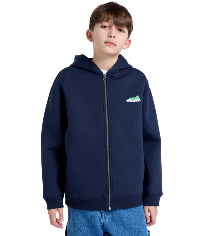 ELEMENT Rain Cornell Zip Hoodie - Eclipse Navy