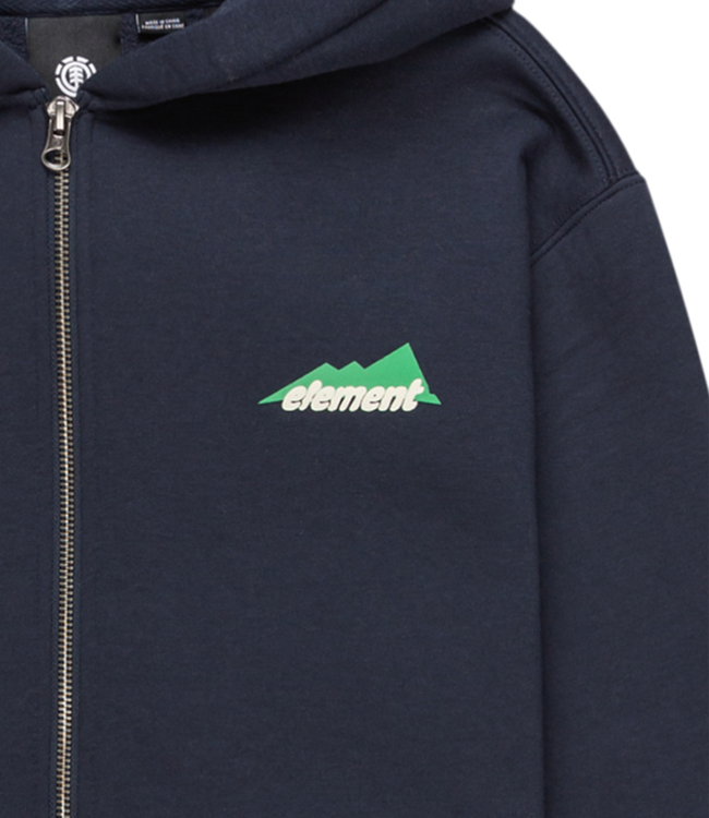 ELEMENT Rain Cornell Zip Hoodie - Eclipse Navy