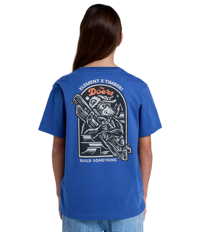 ELEMENT Timber Carry Ss Tee - Nouvean Navy