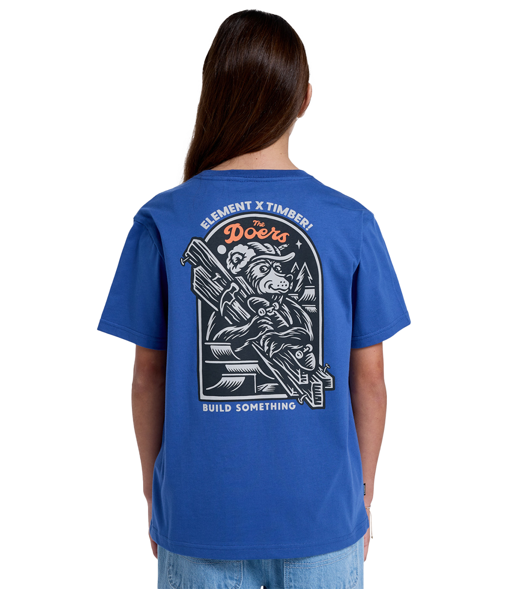 ELEMENT Timber Carry Ss Tee - Nouvean Navy