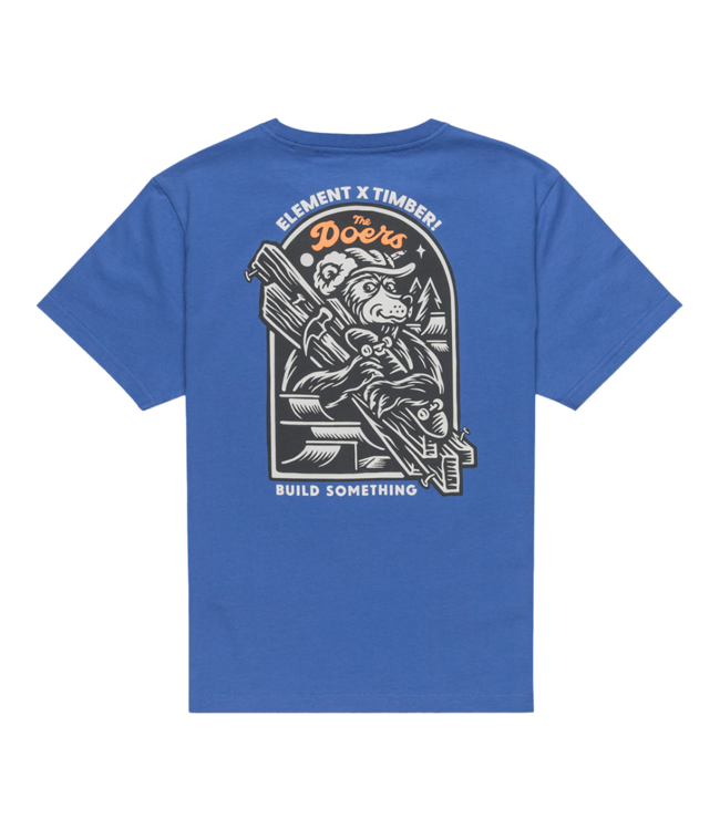 ELEMENT Timber Carry Ss Tee - Nouvean Navy