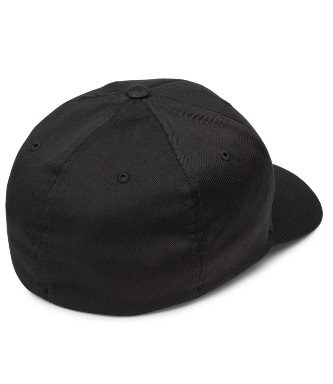 VOLCOM Full Stone Flexfit Hat - Black