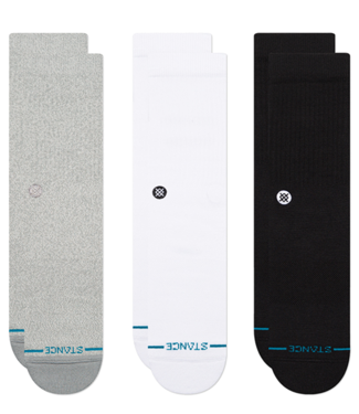 STANCE Icon Crew Sock 3 Pack - Multi