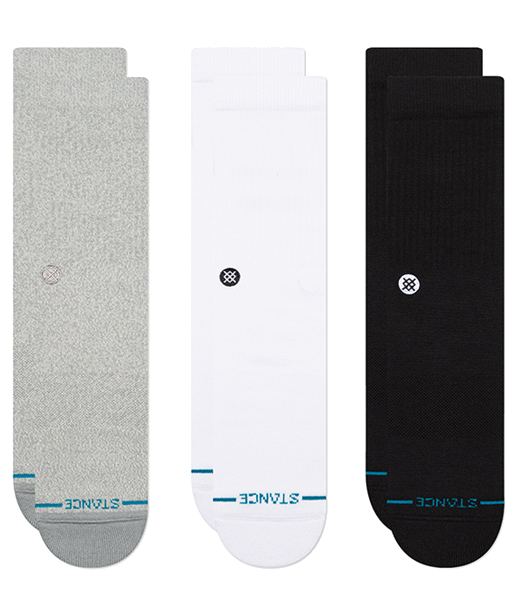 STANCE Icon Crew Sock 3 Pack - Multi