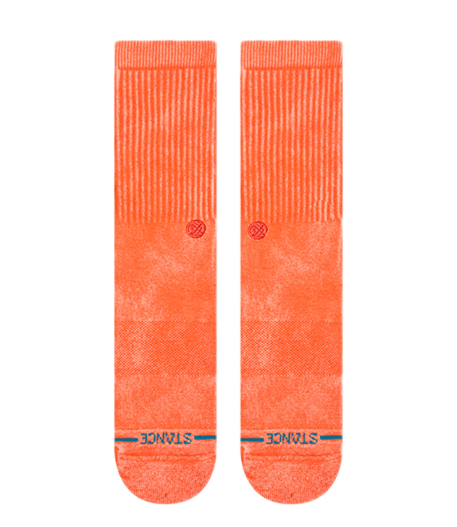 STANCE Icon Dyed Crew - Coral