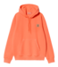 CARHARTT WIP Hooded Industry Sweat - Lumo Orange Garment CARHARTT WIP Hooded Industry Sweat - Lumo Orange Garment