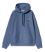 CARHARTT WIP Hooded American Script Sweat - Blue Iris