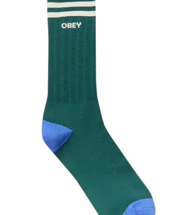 OBEY Obey Soccer Socks - Unbleached/Green