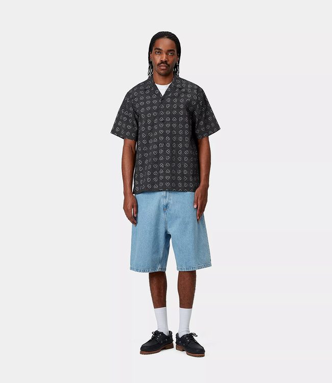 CARHARTT WIP Brandon Short - Blue/Stone Bleached