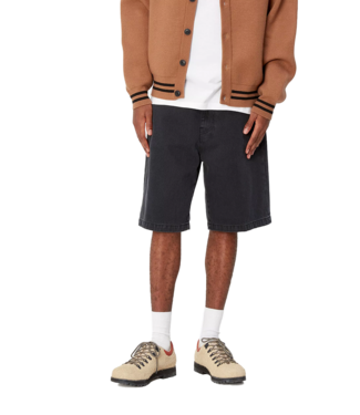 CARHARTT WIP Landon Short - Black/Stone Washed