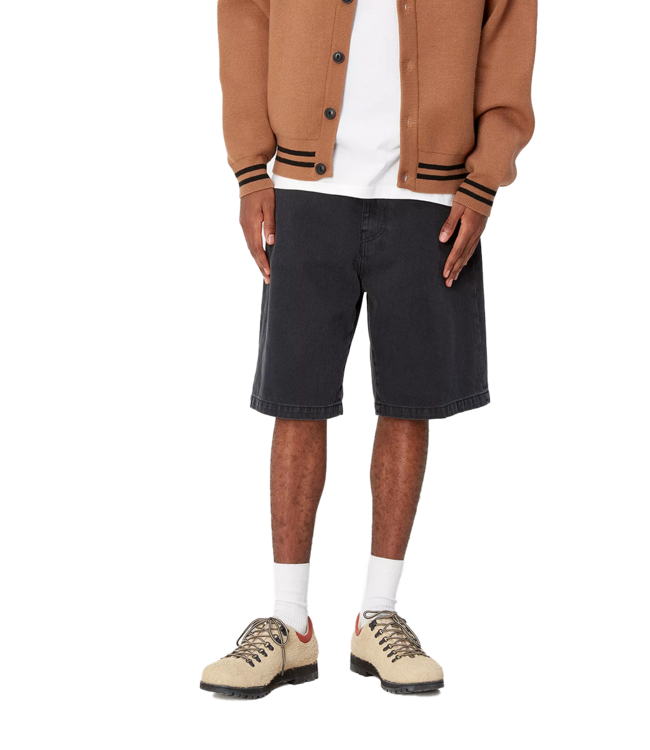 CARHARTT WIP Landon Short - Black/Stone Washed