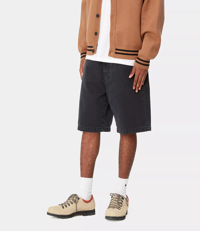 CARHARTT WIP Landon Short - Black/Stone Washed
