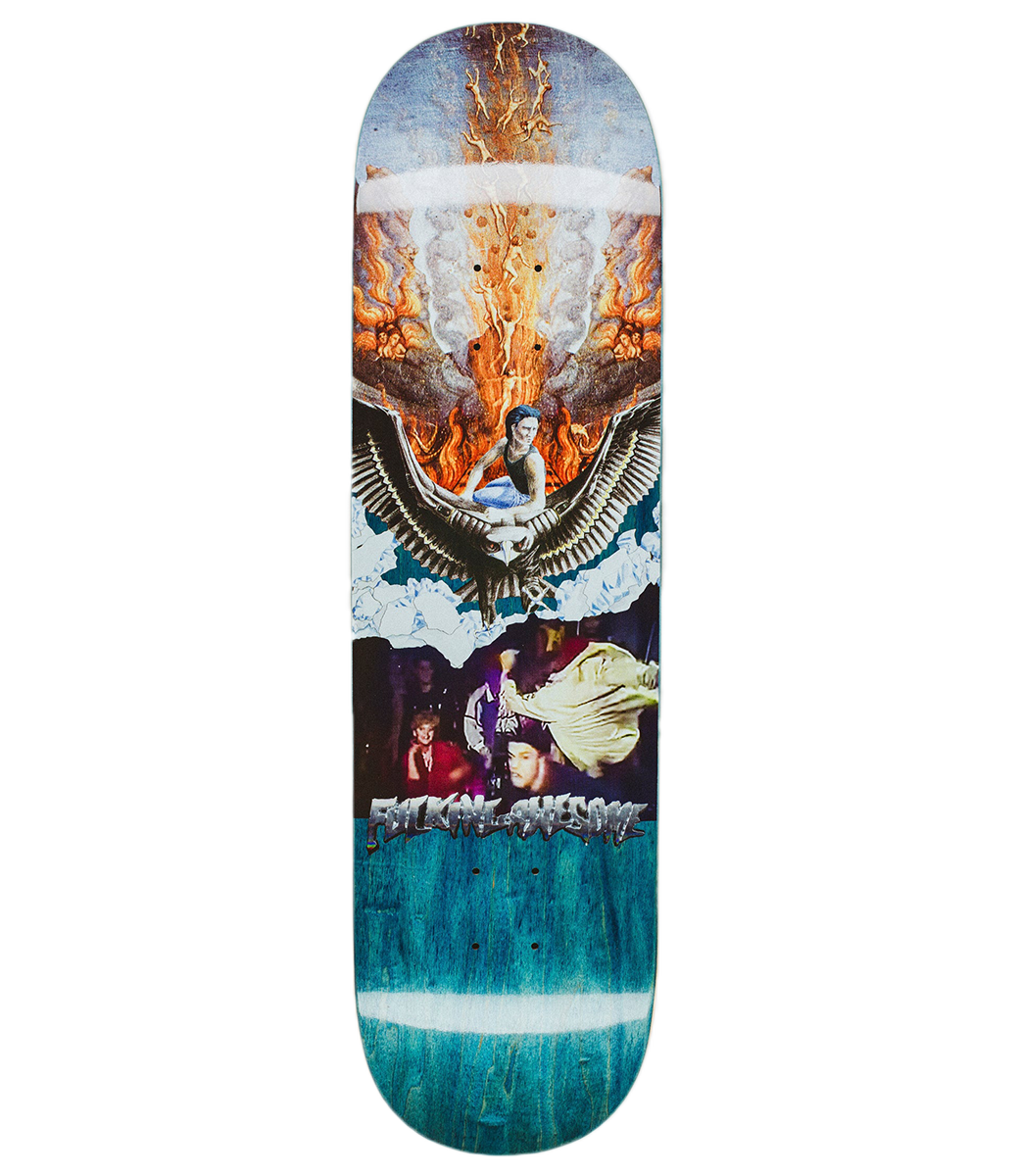 FUCKING AWESOME Berle Kick In Face Deck