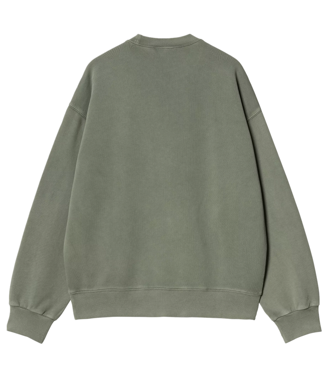 CARHARTT WIP Nelson Sweat - Park/Garment Dyed