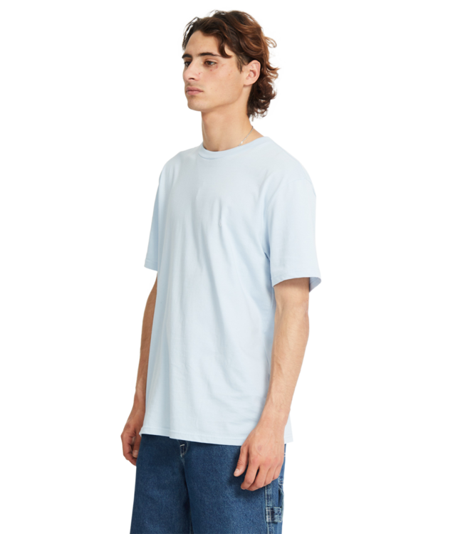 VOLCOM Stone Blanks T-Shirt - Carolina Blue