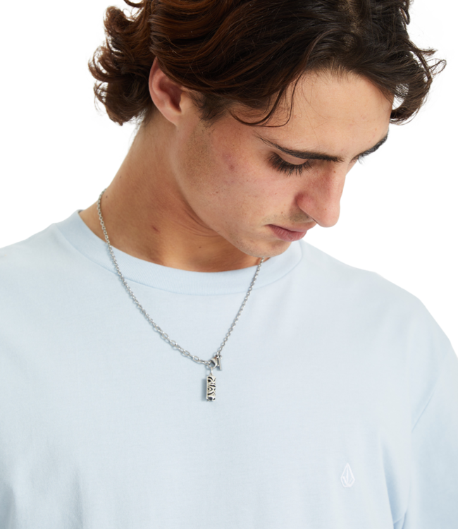 VOLCOM Stone Blanks T-Shirt - Carolina Blue