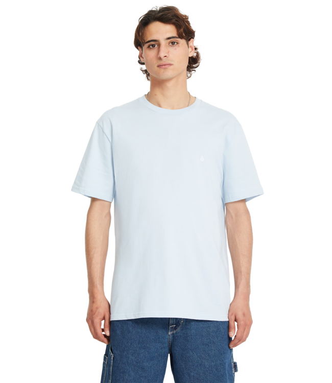 VOLCOM Stone Blanks T-Shirt - Carolina Blue