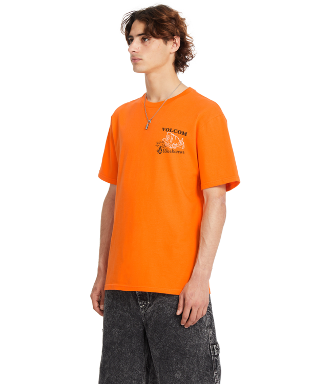 VOLCOM Pour Choices T-Shirt - Neon Orange