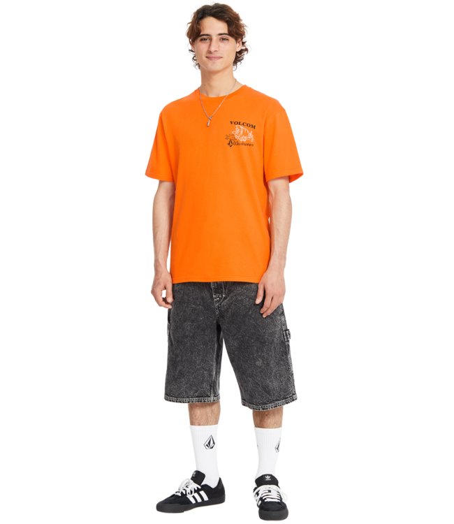 VOLCOM Pour Choices T-Shirt - Neon Orange