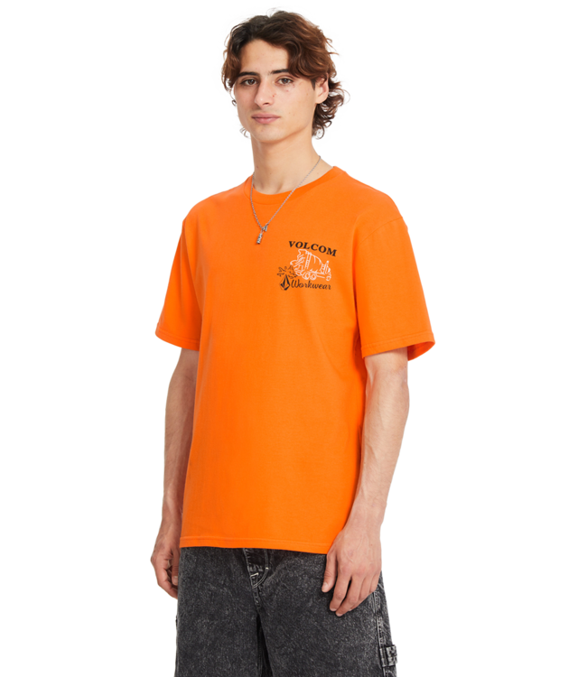 VOLCOM Pour Choices T-Shirt - Neon Orange