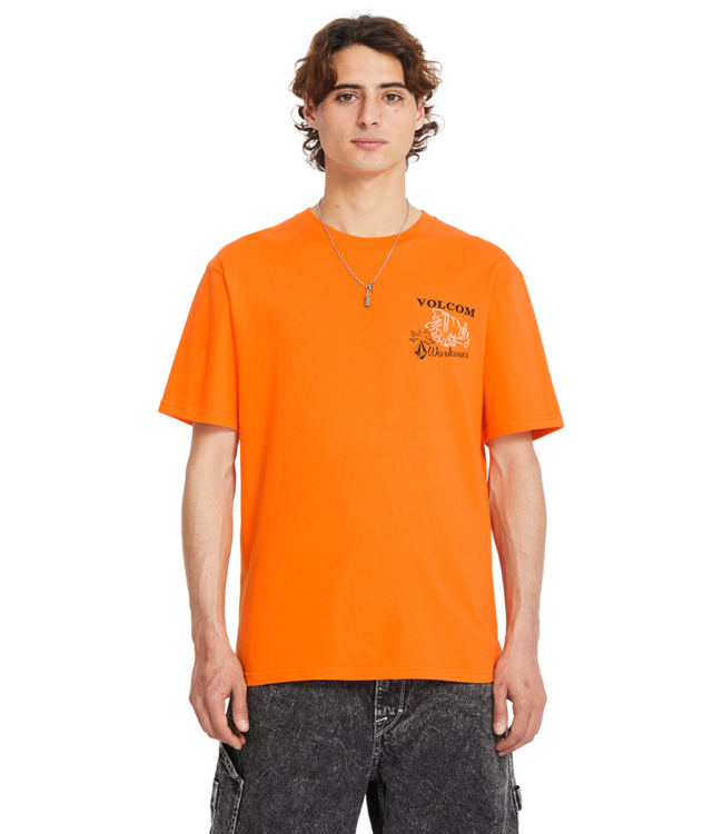 VOLCOM Pour Choices T-Shirt - Neon Orange