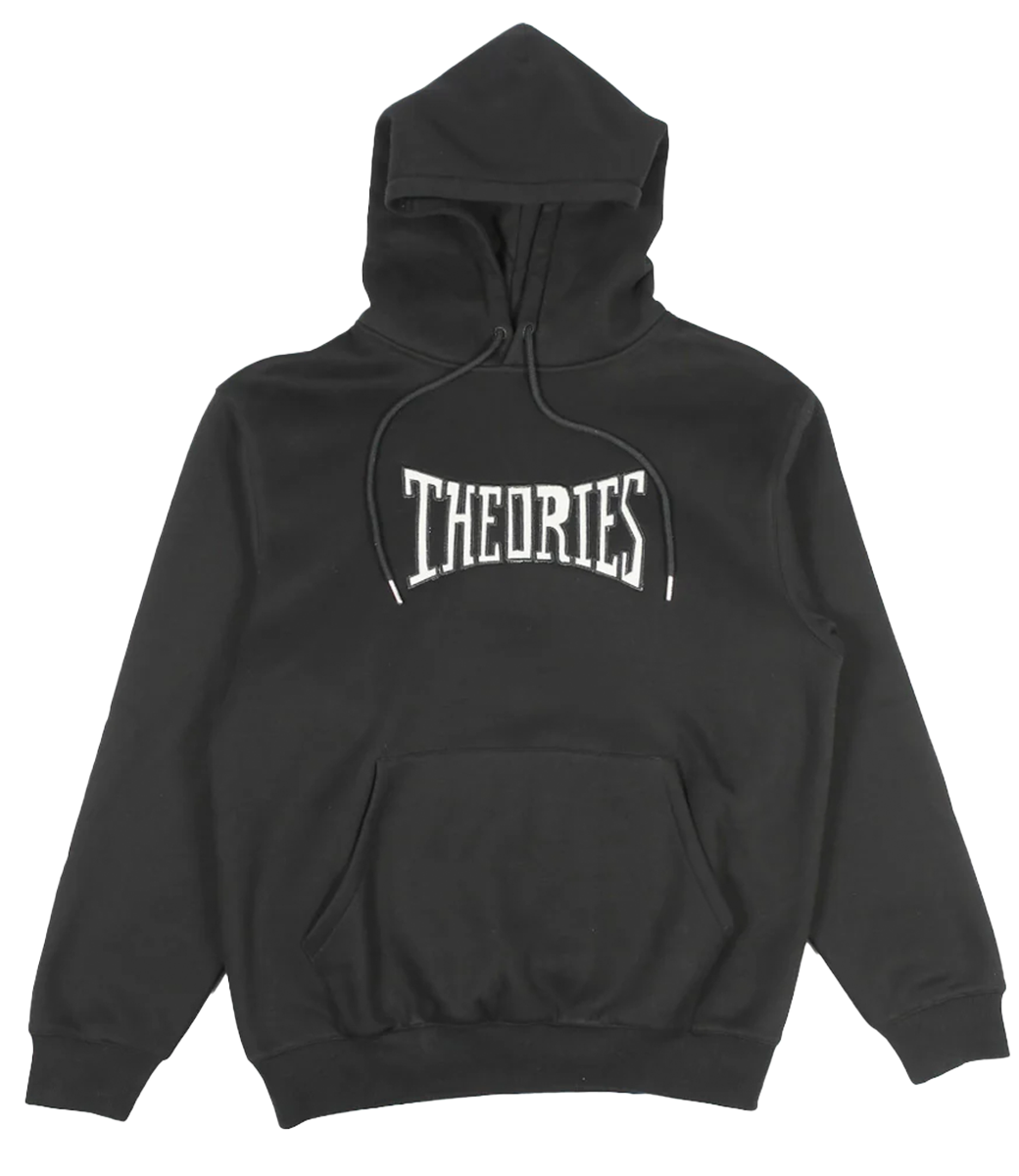 THEORIES Punchout Varsity Hoodie - Black
