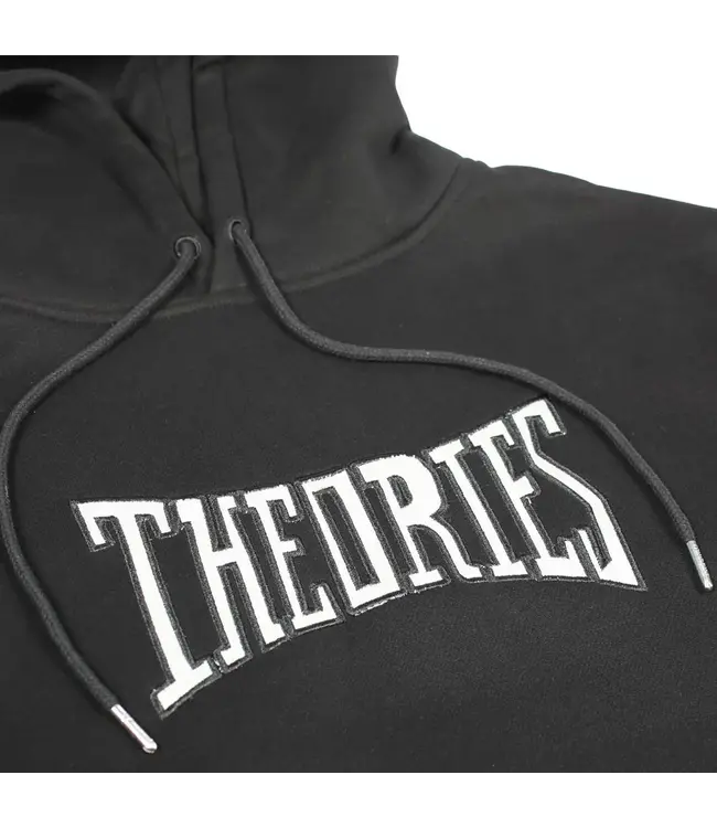 THEORIES Punchout Varsity Hoodie - Black