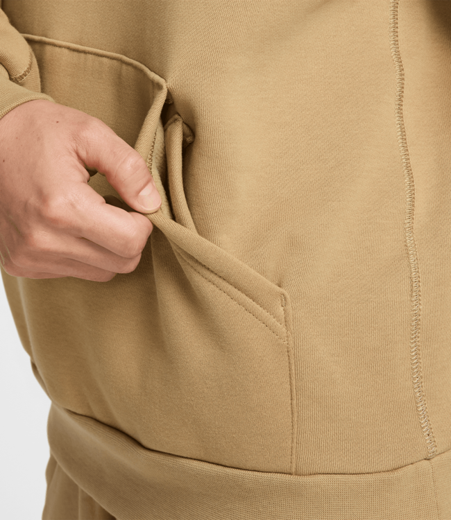 NIKE SB Small Logo Hoodie - Parachute Beige/White
