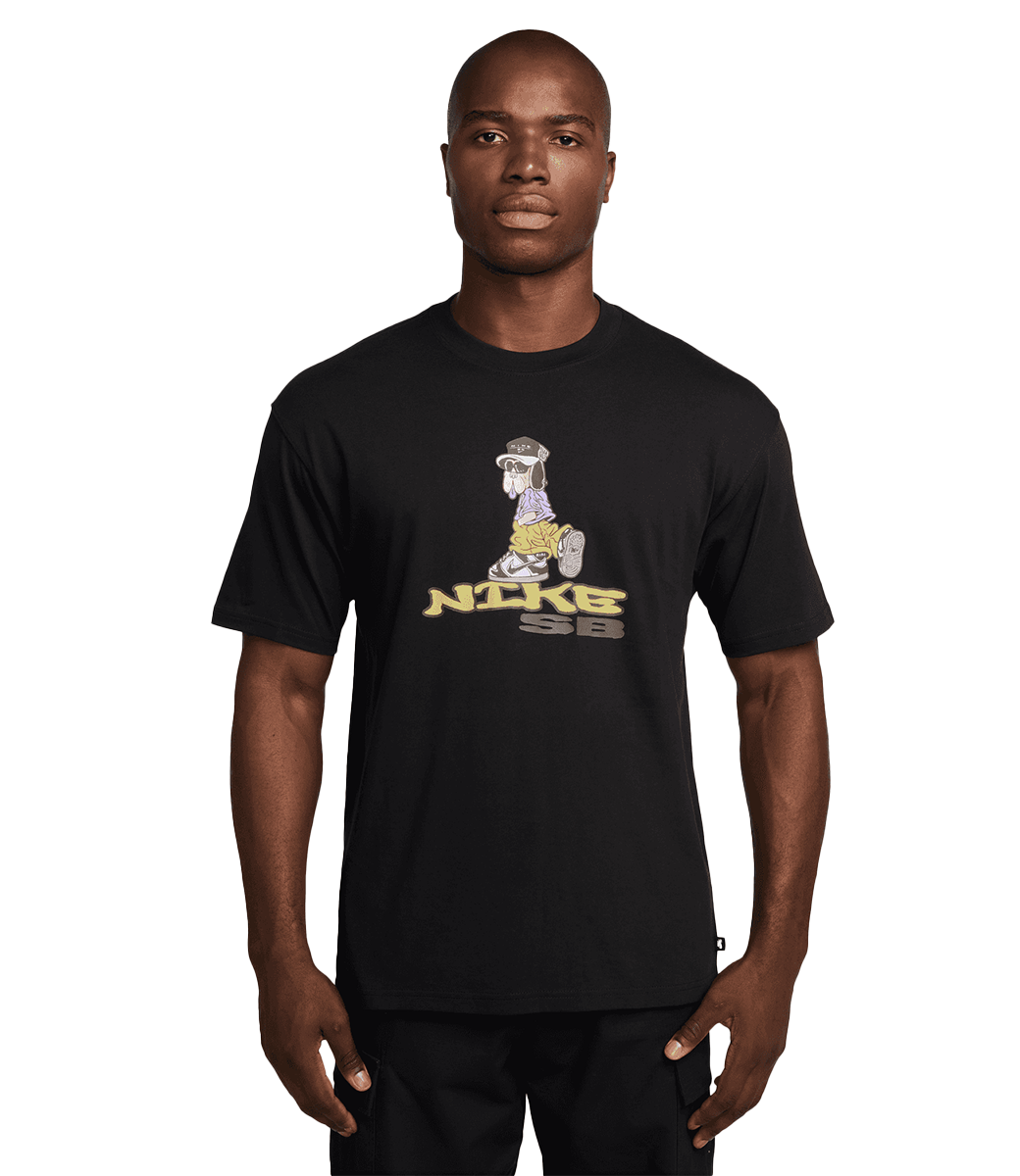 NIKE SB Dunk Dog T-Shirt - Black