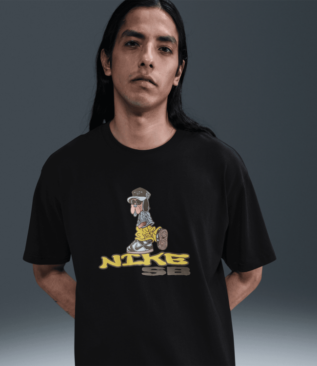 NIKE SB Dunk Dog T-Shirt - Black