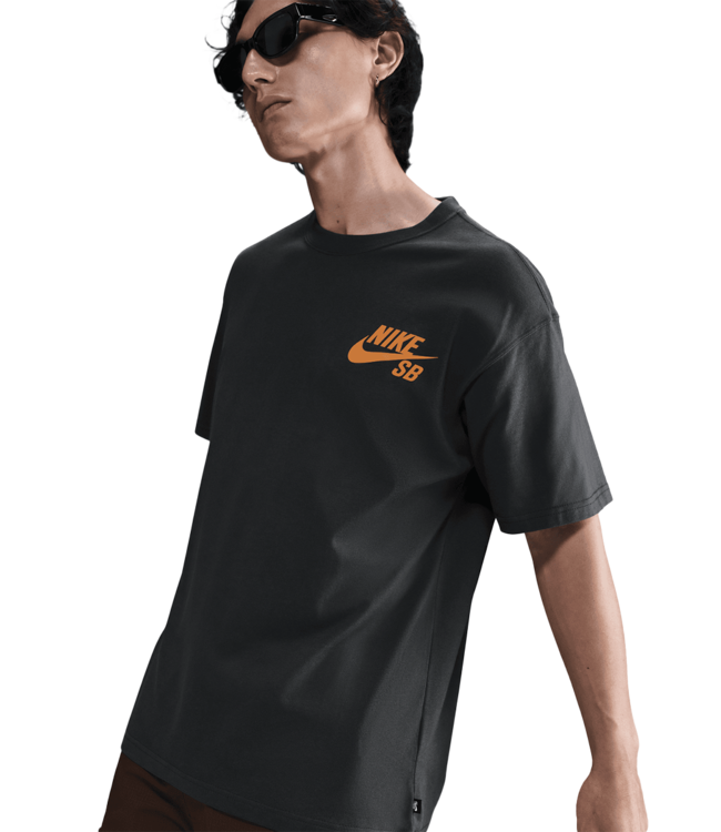 NIKE SB Small Logo T-Shirt - Dk Smoke Grey