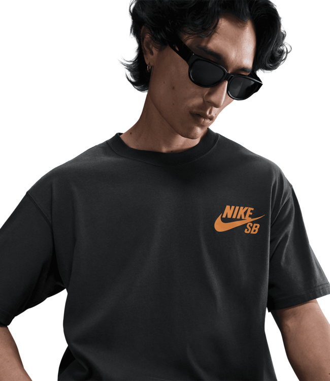 NIKE SB Small Logo T-Shirt - Dk Smoke Grey