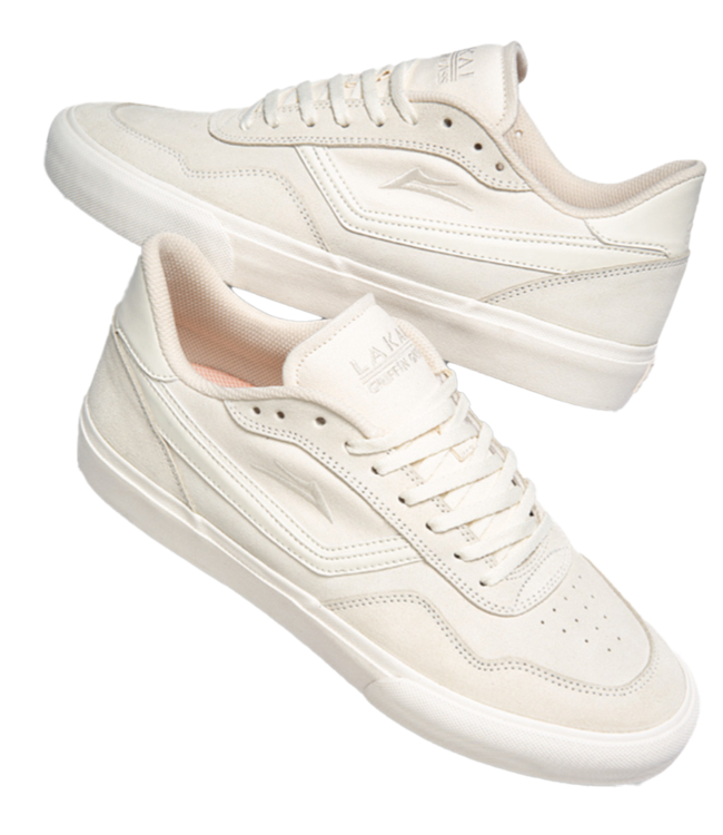 LAKAI Terrace Vulc - Cream Suede