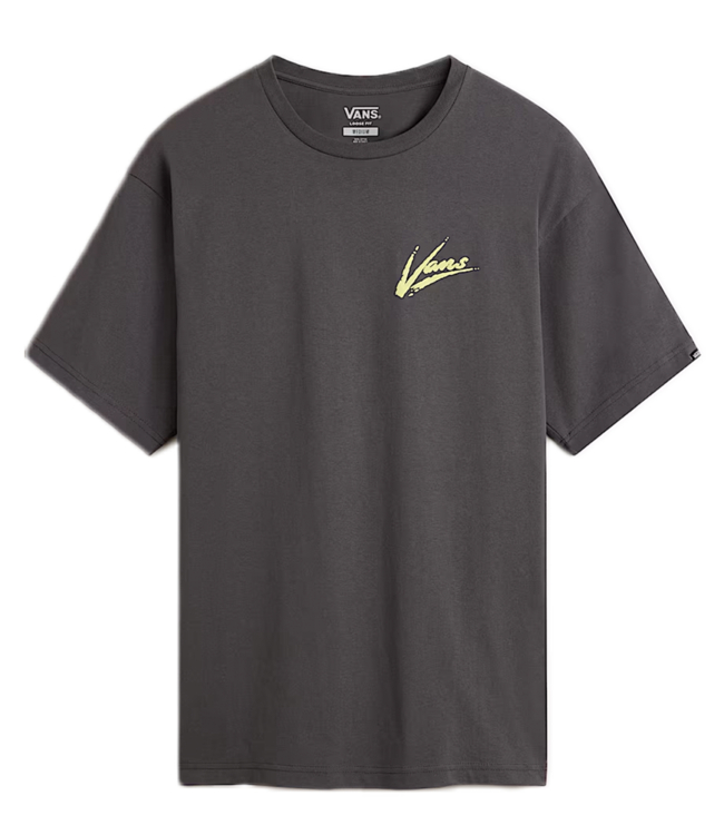 VANS Brush Script Loose Ss - Asphalt/Shadow