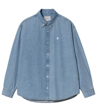 CARHARTT WIP S/S Lucas Shirt - Blue/Bleached CARHARTT WIP S/S Lucas Shirt - Blue/Bleached