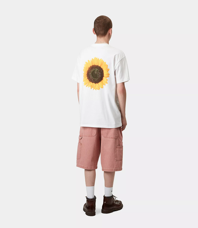 CARHARTT WIP S/S Sunflower T-Shirt - White