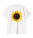 CARHARTT WIP S/S Sunflower T-Shirt - White CARHARTT WIP S/S Sunflower T-Shirt - White