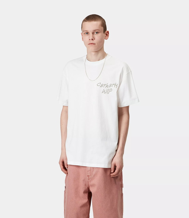 CARHARTT WIP S/S Sunflower T-Shirt - White