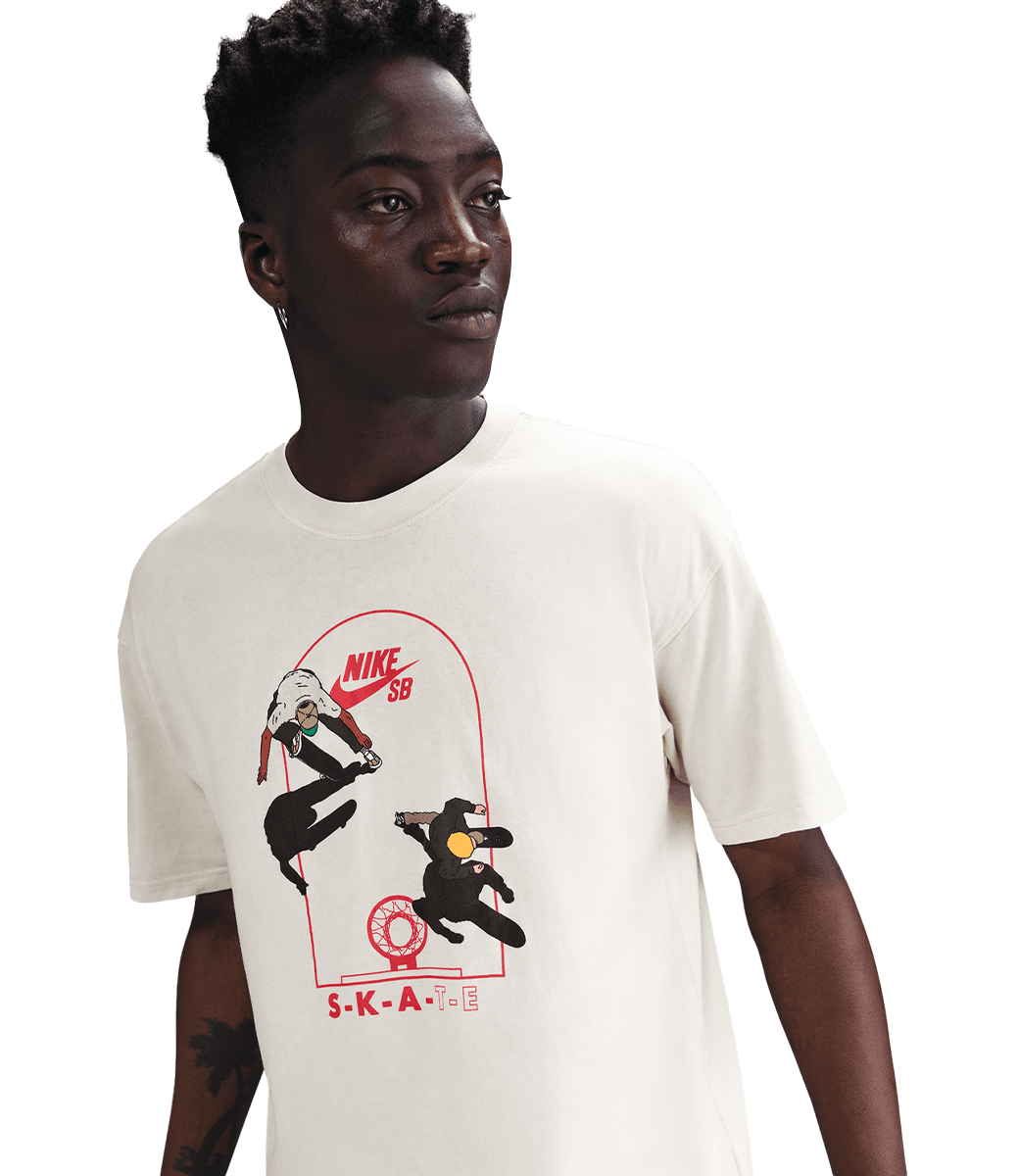 NIKE SB Court Tee - Light Bone