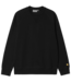 CARHARTT WIP Chase Sweat - Black/Gold