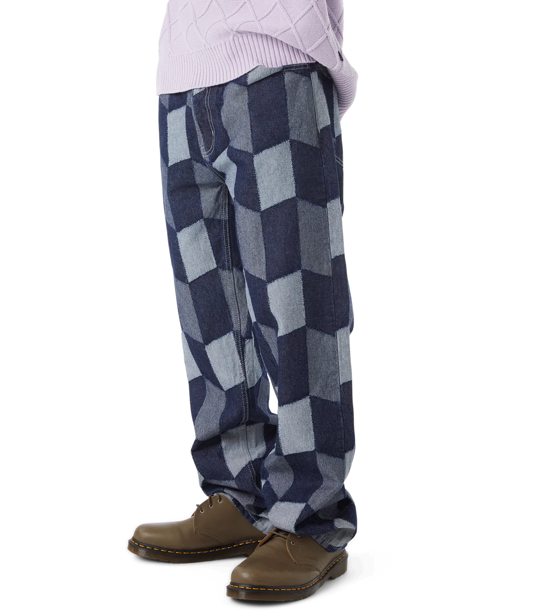 HUF Patchwork Denim Pant - Denim